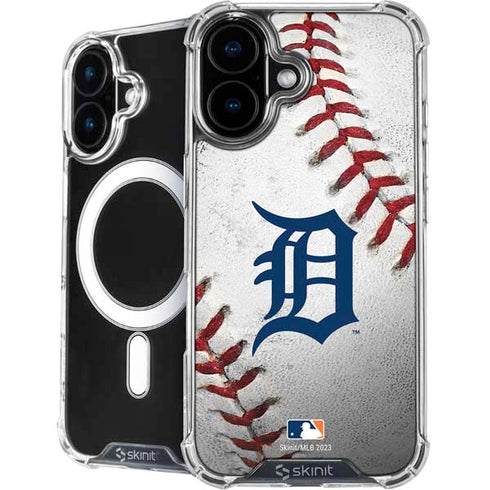MLB Detroit Tigers Game Ball iPhone 16 Plus MagSafe Case