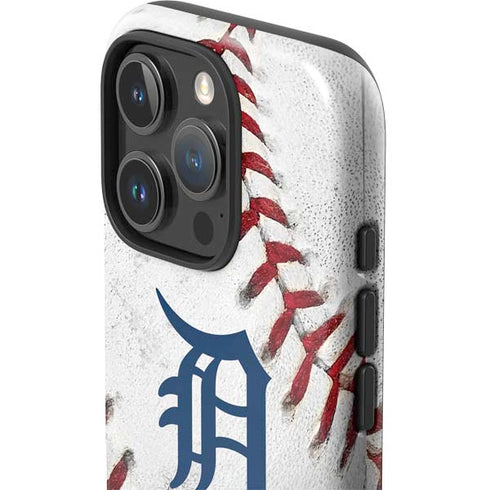 MLB Detroit Tigers Game Ball iPhone 16 Pro Max Impact Case