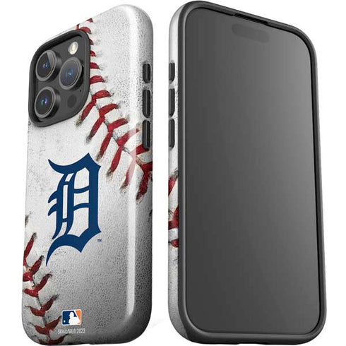 MLB Detroit Tigers Game Ball iPhone 16 Pro Max Impact Case