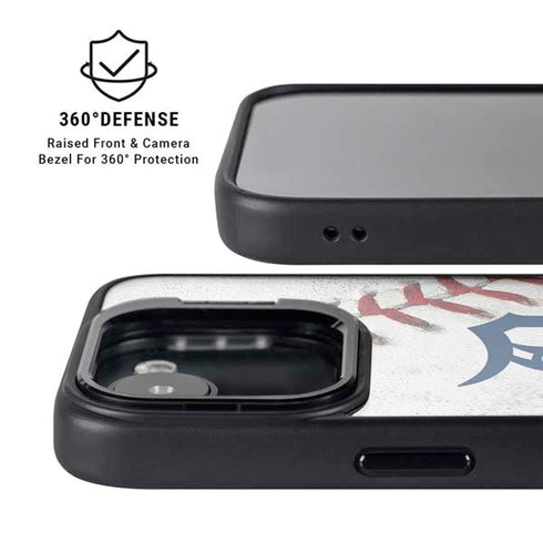 MLB Detroit Tigers Game Ball iPhone 16e Kickstand Case