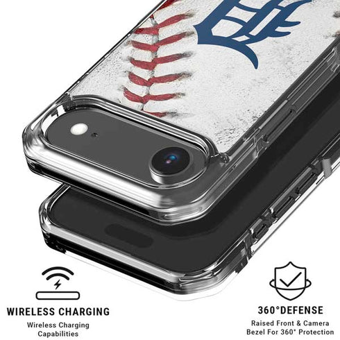 MLB Detroit Tigers Game Ball iPhone 17 Air Clear Case