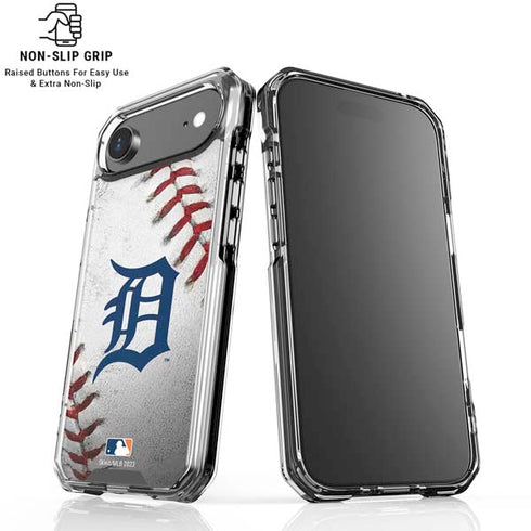 MLB Detroit Tigers Game Ball iPhone 17 Air Clear Case
