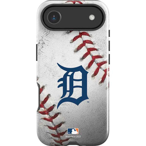 MLB Detroit Tigers Game Ball iPhone 17 Air Impact Case