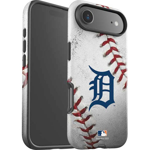 MLB Detroit Tigers Game Ball iPhone 17 Air Impact Case