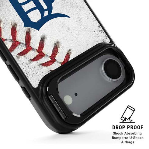 MLB Detroit Tigers Game Ball iPhone 17 Air Kickstand Case