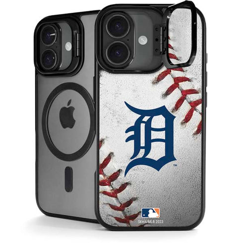MLB Detroit Tigers Game Ball iPhone 17 Kickstand Case