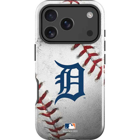 MLB Detroit Tigers Game Ball iPhone 17 Pro Impact Case