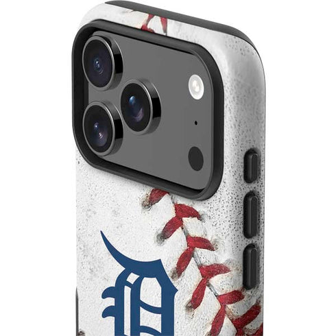 MLB Detroit Tigers Game Ball iPhone 17 Pro Impact Case