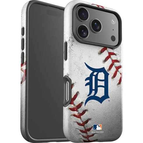 MLB Detroit Tigers Game Ball iPhone 17 Pro Impact Case