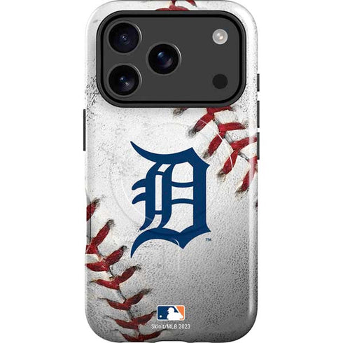 MLB Detroit Tigers Game Ball iPhone 17 Pro Magsafe Impact Case