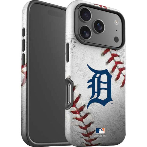 MLB Detroit Tigers Game Ball iPhone 17 Pro Max Impact Case