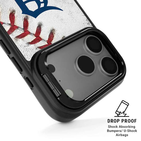 MLB Detroit Tigers Game Ball iPhone 17 Pro Max Kickstand Case