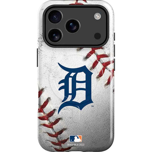 MLB Detroit Tigers Game Ball iPhone 17 Pro Max Magsafe Impact Case