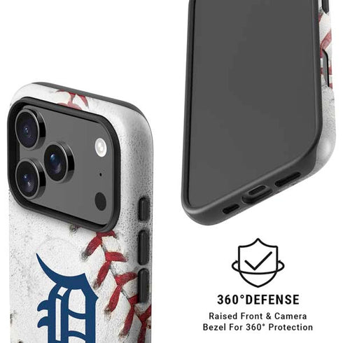MLB Detroit Tigers Game Ball iPhone 17 Pro Max Magsafe Impact Case