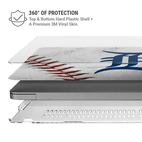 MLB Detroit Tigers Game Ball MacBook Pro 14in (2021-24) Case plus Skin