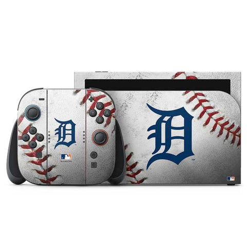 MLB Detroit Tigers Game Ball Nintendo Skins