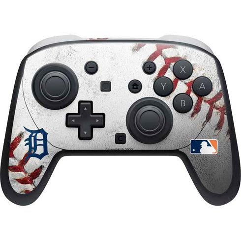 MLB Detroit Tigers Game Ball Nintendo Skins