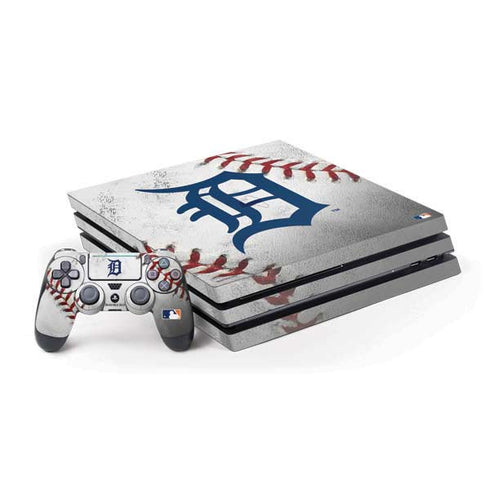 MLB Detroit Tigers Game Ball PlayStation PS4 Skins