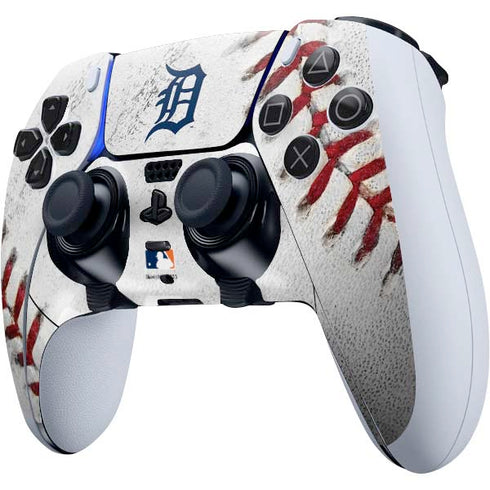 MLB Detroit Tigers Game Ball PS5 DualSense Edge Pro Controller Skin