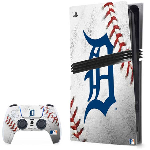 MLB Detroit Tigers Game Ball PS5 Pro Bundle Skin