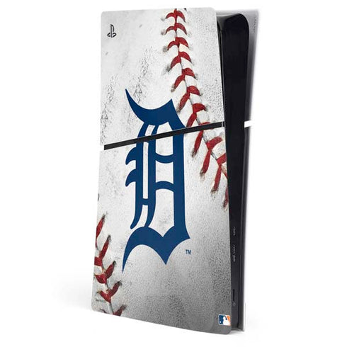 MLB Detroit Tigers Game Ball PS5 Slim Digital Edition Console Skin