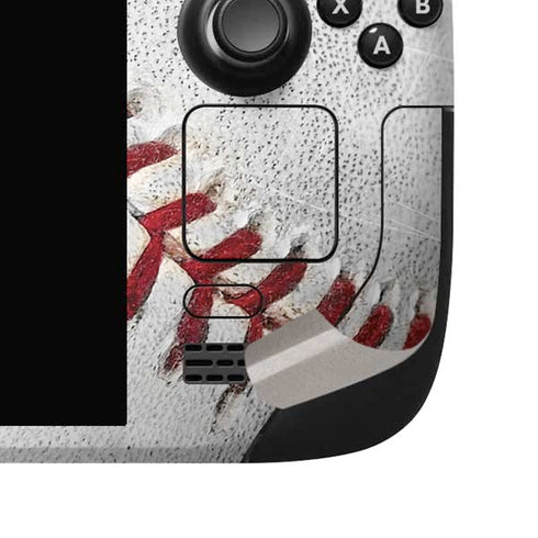 MLB Detroit Tigers Game Ball Steam Deck Handheld Gaming Computer OLED Skin