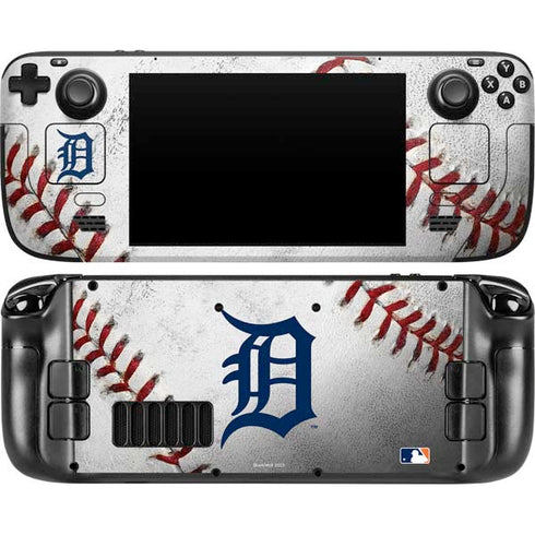 MLB Detroit Tigers Game Ball Steam Deck Handheld Gaming Computer Skin