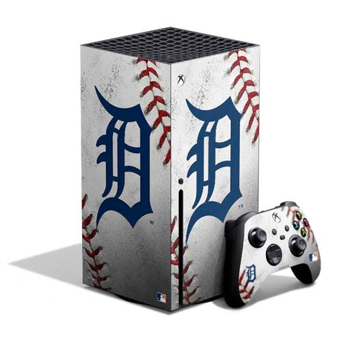 MLB Detroit Tigers Game Ball Xbox Series X Bundle Skin