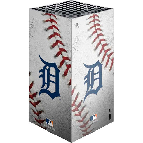 MLB Detroit Tigers Game Ball XBox Series X Digital Edition Console Skin