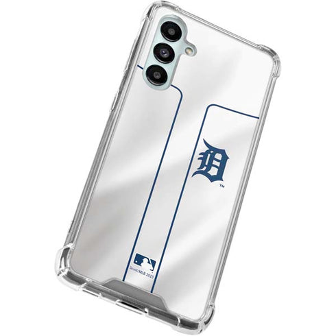 MLB Detroit Tigers Home Jersey Galaxy A16 5G Clear Case