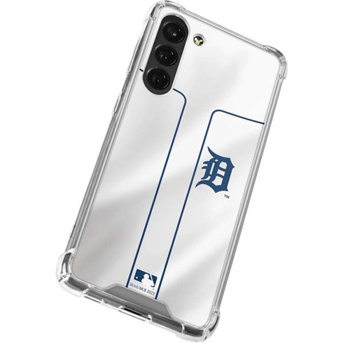 MLB Detroit Tigers Home Jersey Galaxy S24 FE Clear Case