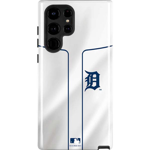MLB Detroit Tigers Home Jersey Galaxy Cases