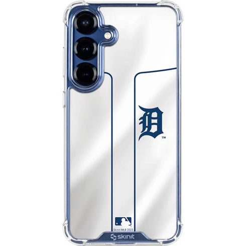 MLB Detroit Tigers Home Jersey Galaxy S25 Clear Case