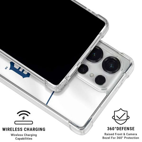 MLB Detroit Tigers Home Jersey Galaxy S26 Ultra Clear Case