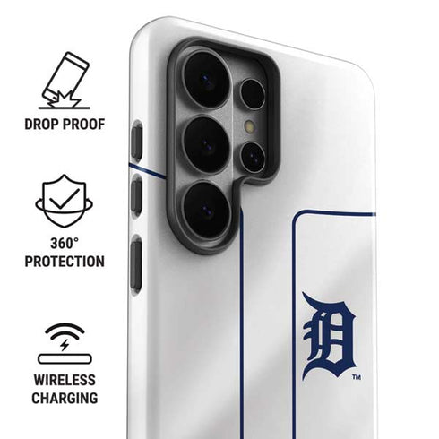 MLB Detroit Tigers Home Jersey Galaxy S26 Ultra Impact Case