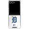 MLB Detroit Tigers Home Jersey Galaxy Z Flip7 Clear Case