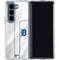 MLB Detroit Tigers Home Jersey Galaxy Z Fold5 5G Clear Case