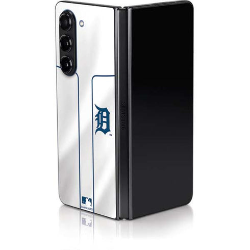 MLB Detroit Tigers Home Jersey Galaxy Z Fold5 5G Skin
