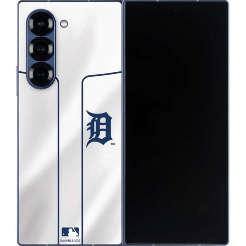 MLB Detroit Tigers Home Jersey Galaxy Z Fold6 Skin