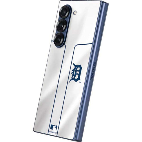 MLB Detroit Tigers Home Jersey Galaxy Z Fold6 Skin