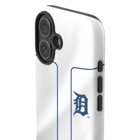 MLB Detroit Tigers Home Jersey iPhone 16 Impact Case