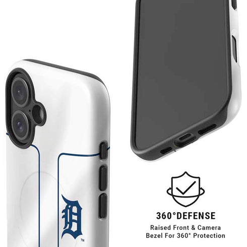 MLB Detroit Tigers Home Jersey iPhone 16 Plus Magsafe Impact Case