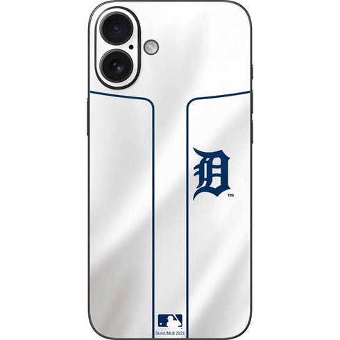 MLB Detroit Tigers Home Jersey iPhone 16 Plus Skin