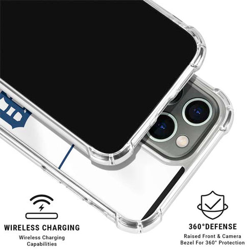 MLB Detroit Tigers Home Jersey iPhone 16 Pro Clear Case