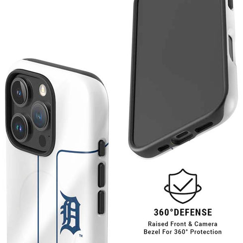 MLB Detroit Tigers Home Jersey iPhone 16 Pro Magsafe Impact Case