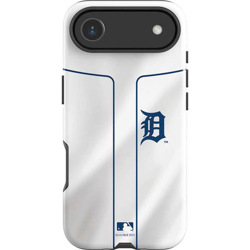 MLB Detroit Tigers Home Jersey iPhone 17 Air Impact Case