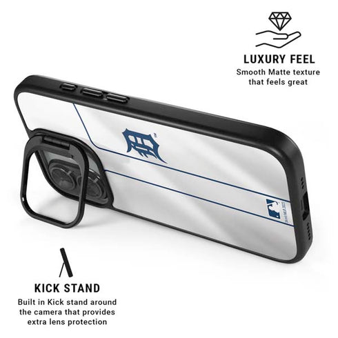 MLB Detroit Tigers Home Jersey iPhone 17 Kickstand Case