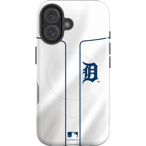 MLB Detroit Tigers Home Jersey iPhone 17 Magsafe Impact Case