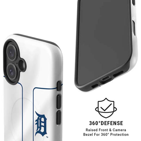 MLB Detroit Tigers Home Jersey iPhone 17 Magsafe Impact Case