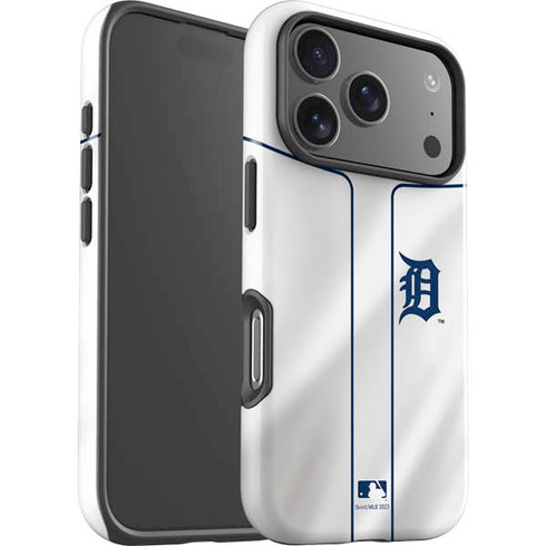 MLB Detroit Tigers Home Jersey iPhone 17 Pro Impact Case